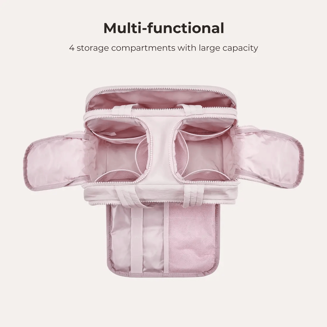 Soft Crush Travel Toiletry Bag